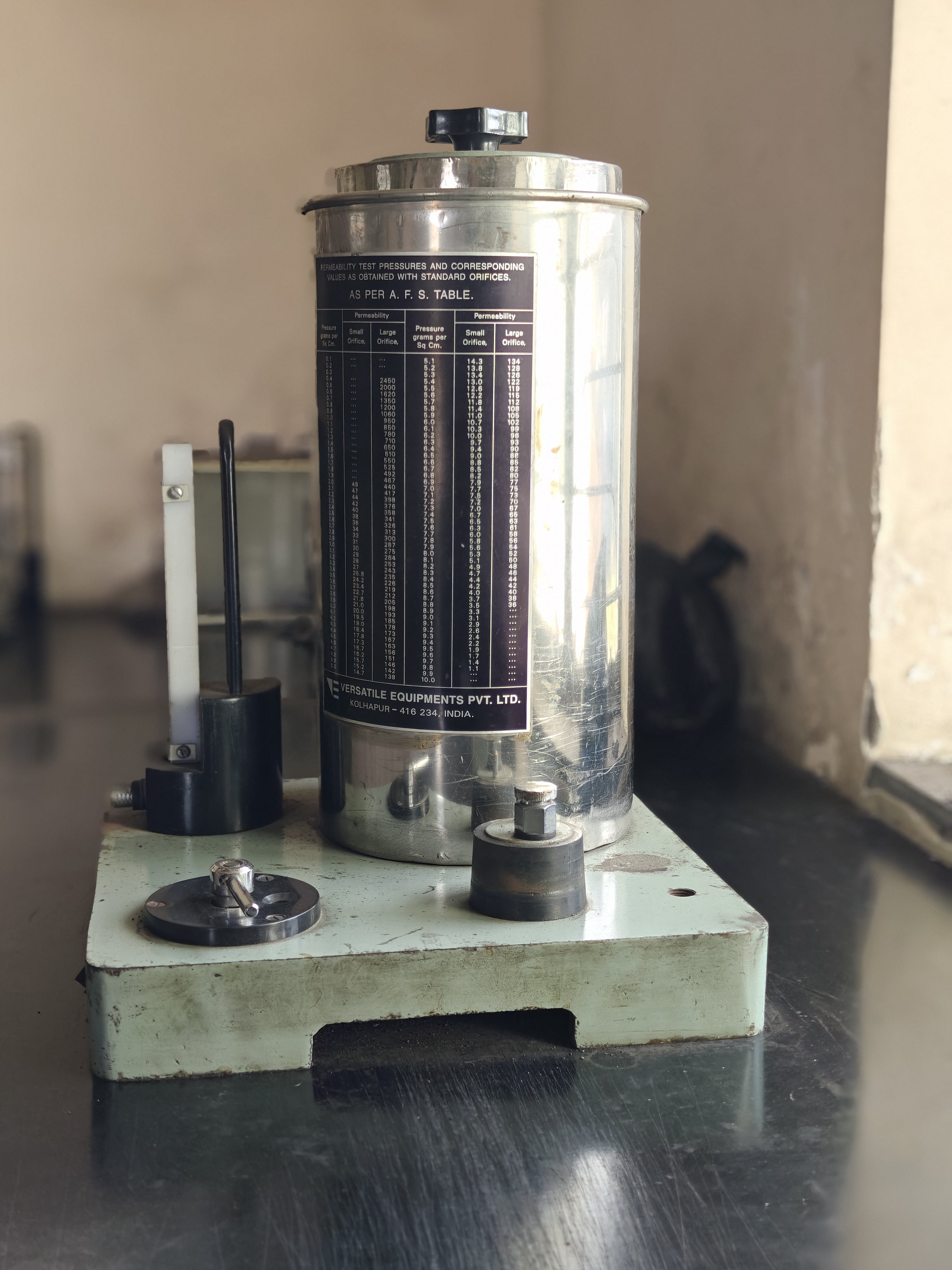 Permeability Tester